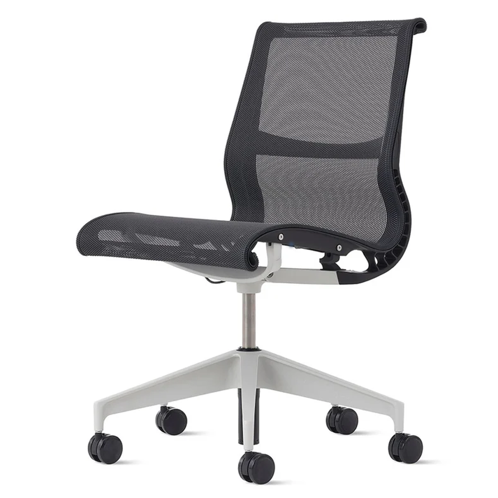 Refurbished Herman Miller Setu Graphite armless