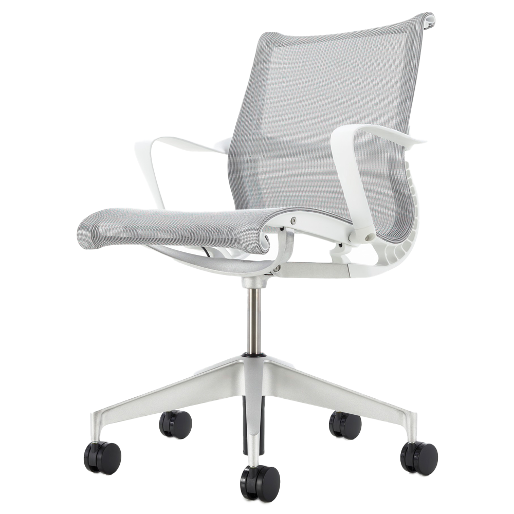 Refurbished Herman Miller Setu Alpine white